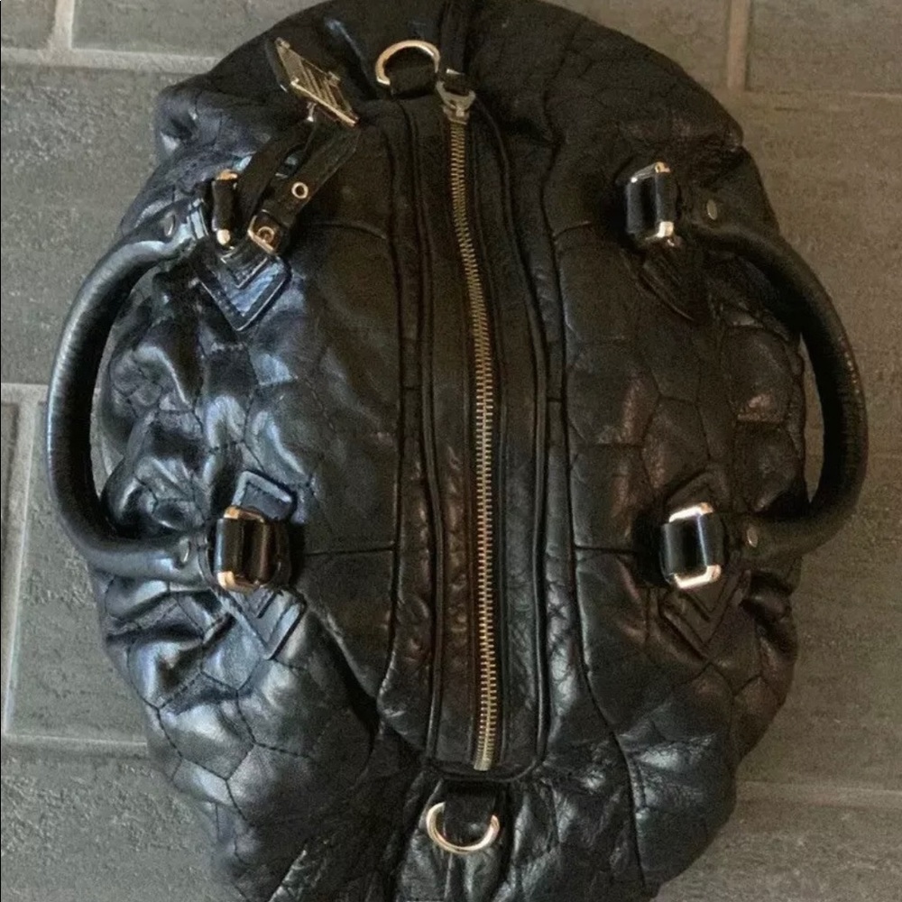 AUTH Marc Jacobs Black Quilted Handbag - Picture 4 of 4